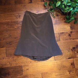 Silk Mocha Skirt